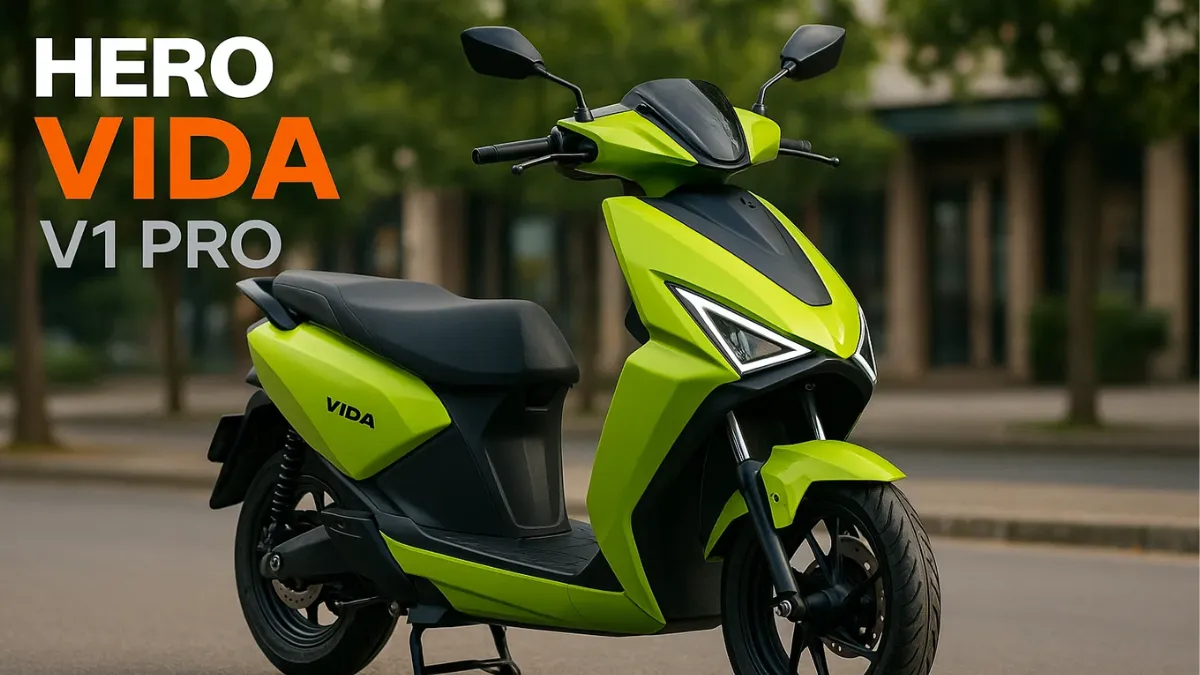 Hero Vida V1 Pro – Advanced Electric Scooter Starting at ₹1.45 Lakh With 165km Range and Fast Charging