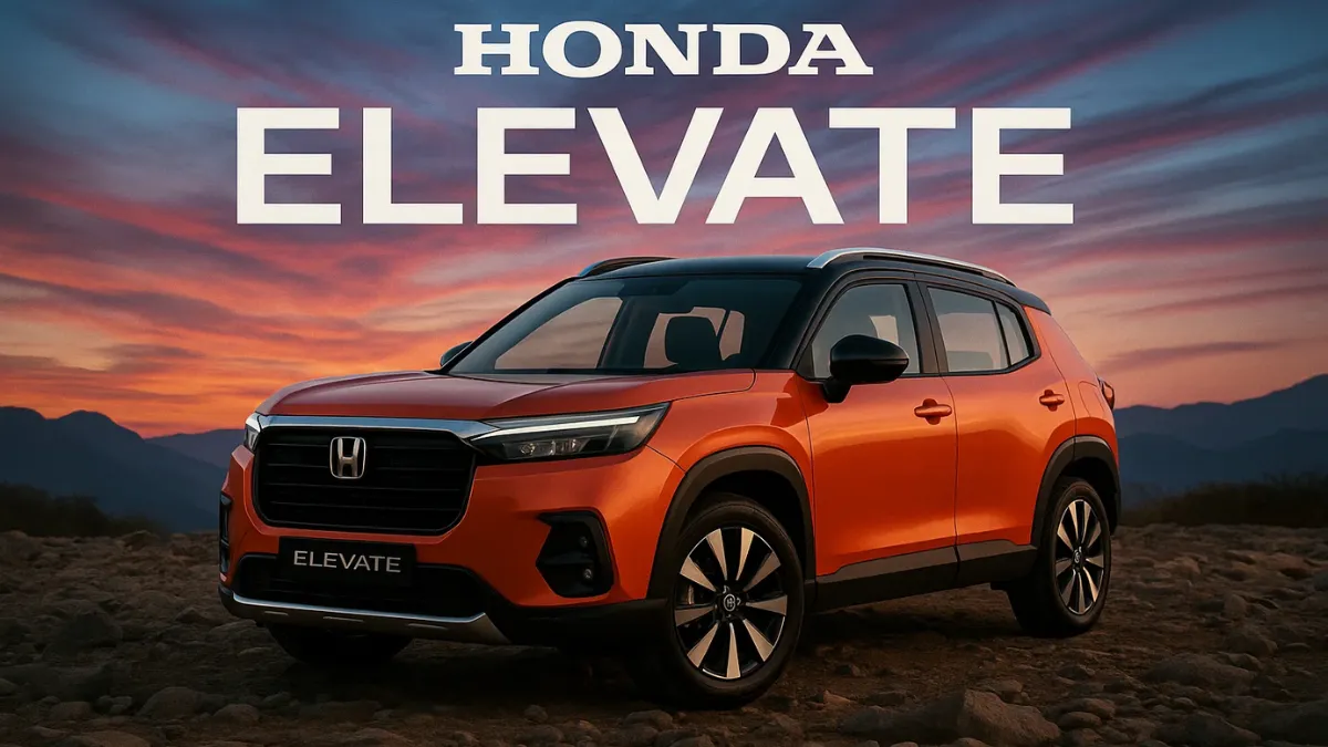 Honda Elevate A Bold New Step into the Compact SUV Segment