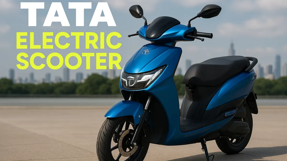 Tata Electric Scooter: Smart Urban Mobility with 120km Range and Futuristic Features at an Affordable Price