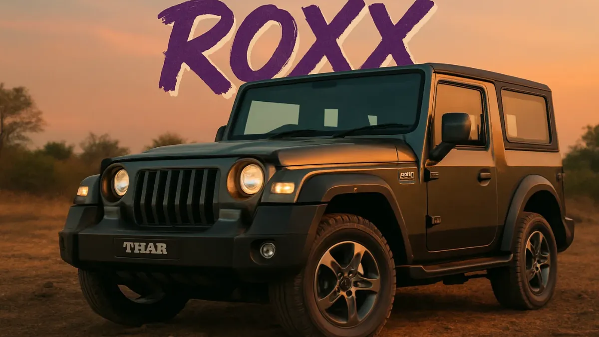 Mahindra Thar Roxx: A Bold Lifestyle SUV Blending Off-Road Strength with Modern ComfortMahindra Thar Roxx